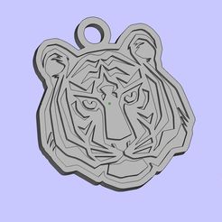 73fbcaf3171bfadccca0078fb2fd0ffc_display_large.jpg Archivo STL gratuito llavero tigre・Design para impresora 3D para descargar