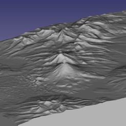 Volcan-parinacota.jpg Fichier STL Lac Chungará - Volcan Parinacota et Pomerape-Laguna Cotacotami-Chili・Design pour impression 3D à télécharger, Roberto_Poblete_Alvarez