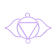 chakra 6.stl chakras for pendant