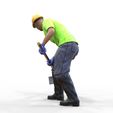 Co-c1.50.23.jpg N10 Construction worker with shovel, troweling tool and helmet