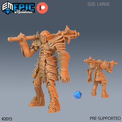 2015-Iron-Golem-Mace-Large.png Iron Golem Mace ‧ DnD Miniature ‧ Tabletop Miniatures ‧ Gaming Monster ‧ 3D Model ‧ RPG ‧ DnDminis ‧ STL FILE