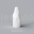 A_9_Renders_1.png Niedwica Vase Set A_1_11 | 3D printing vase | 3D model | STL files | Home decor | 3D vases | Modern vases | Floor vase | 3D printing | vase mode | STL  Vase Collection