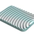 4.jpg Self Draining Soap Dish - 3d model
