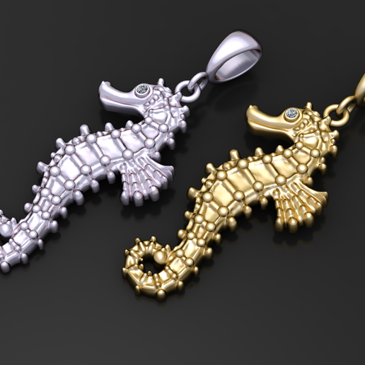 Seahorse Pendant
