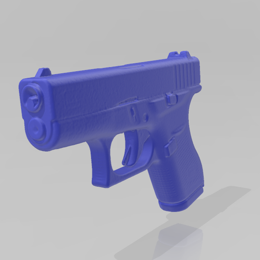 GLOCK 42  REAL SIZE SCAN