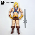 Flexi-Town-He-Man,-I1.png Flexi HeMan, He-Man, Articulated fidget figure, 3mf included