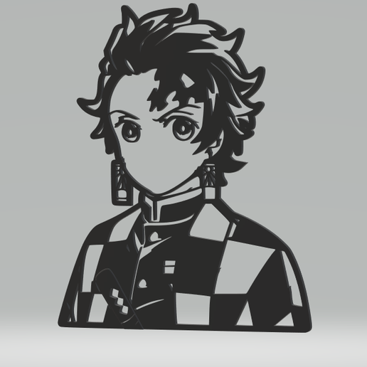 Tanjirō Kamado Demon Slayer 3D model
