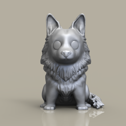 mudi.420.png Fichier STL FUNKO POP CHIEN (MUDI)・Objet pour imprimante 3D à télécharger