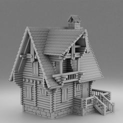 1-1.jpg Slavic Architecture - Wooden large family house