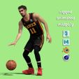 preview2.jpg 3D Rigged Trae Young Atlanta Hawks NBA 3D model