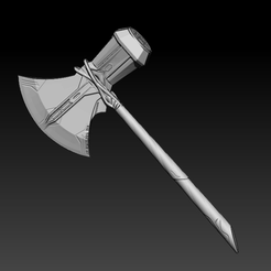 Stormbreaker.png Fichier STL gratuit Stormbreaker・Objet pour imprimante 3D à télécharger