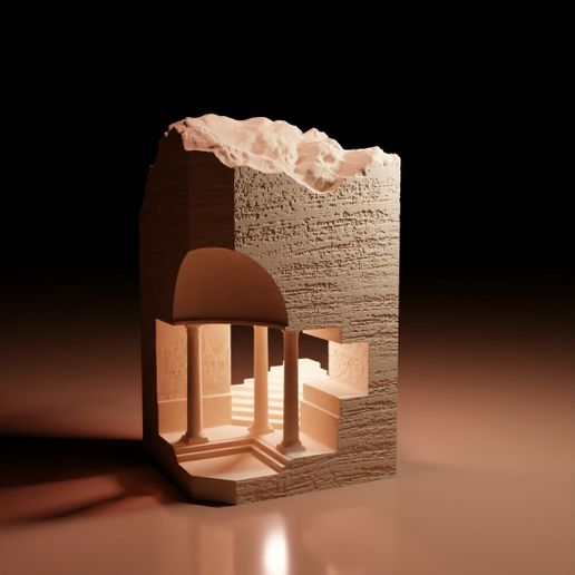 Petra03.jpg Petra Sculpture Lamp