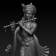Krishna.jpg Divine Krishna with Prabhawali