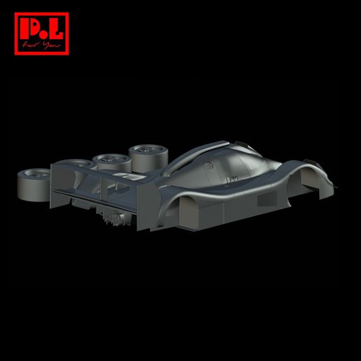 🚗 Nissan NP35 (Group C 1993)・ STL File for 3D printing・Cults