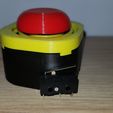 20200930_180521.jpg Free STL file Emergency button for limit switch / buzzer・3D print design to download