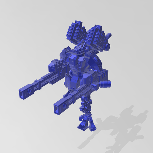 Space Communist Linear Rifle Battlesuit