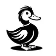 kačka-1.webp Wall Art  duck Hen