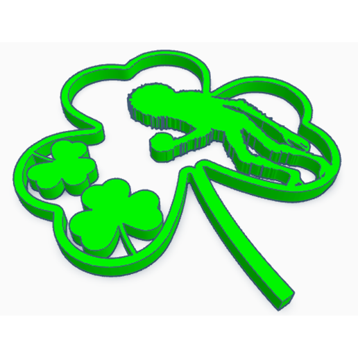 Lucky Albatwitch Silhouette Bundle (Digital Download - stl, svg, obj, png)