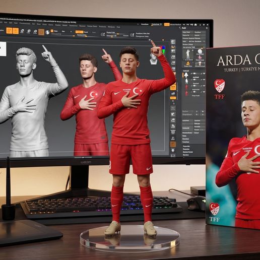 ARDA GÜLER: The Ottoman Jewel! 🇹🇷 2026 World Cup 3D Model・Archivo STL ...