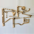 deqwde.png Infinity Trax | Farraday Edition | Modular Magnetic Marble Run | Laser Cut