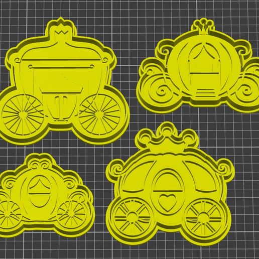 caross.jpg Carosse Cookie Cutter