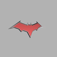 2.png Fichier STL EMBLÈME DU CAPOT ROUGE (LOGO)・Modèle imprimable en 3D à télécharger