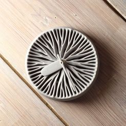 9k_-9.jpg Datei STL Shroom-clock・Design für 3D-Drucker zum herunterladen