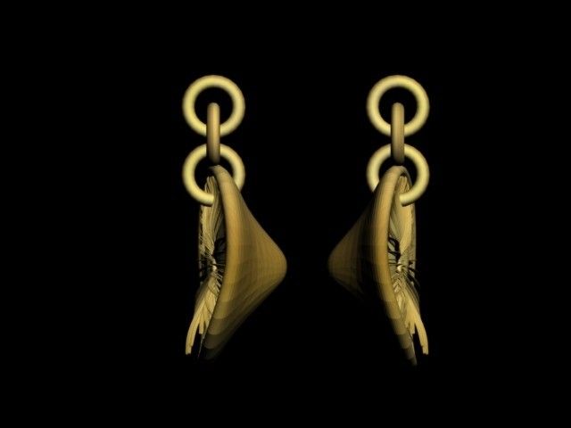 pileus mushroom pendantgg.jpg Download STL file pileus mushroom pendant earrings • 3D printing object, AramisFernandez
