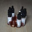 Thingiverse_00008.JPG Turnable E-liquid 9 bottle stand