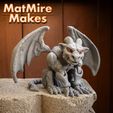 MMM_Gargoyle-2-copy.jpg Gargoyle, Spooky Articulated Flexi,  Multicolor 3MF