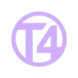 T4 Logo.stl Volkswagen Logo & T4 Logo