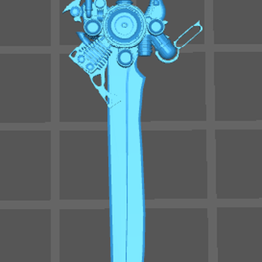 Engine Blade 3D model