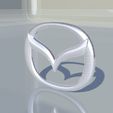 7.jpg Mazda Emblem 3D Print Ready 3D print model