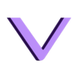 V.stl PS4 Letters and Numbers | Logo