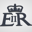 ROYALCYPHER-LGE.png Queen Elizabeth II Royal Cypher Decals