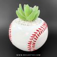 IMG_917311-copy.jpg Baseball Pot mold - Include Pot for print