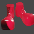 pair.png Halloween circus carnival animatronic replacement clown shoes boots