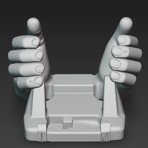 Hand Shape Glasses Holder Stand – 3D Printable Eyewear Display