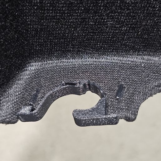 🛞 Fiat 500X Parcel Shelf Clips (OEM 6000626594 & 6000626595)・3D