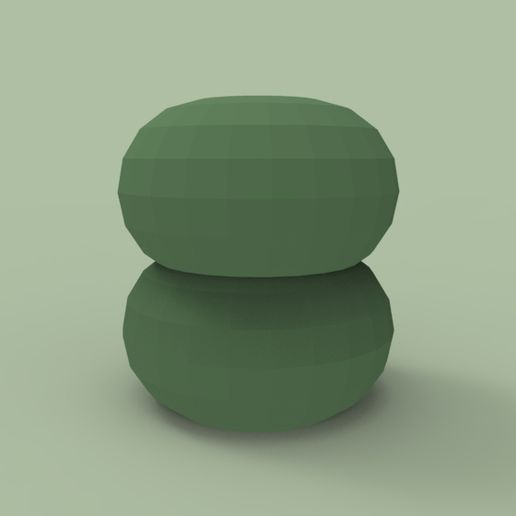 3.1670.jpg Modern Double Sphere Flower Vase
