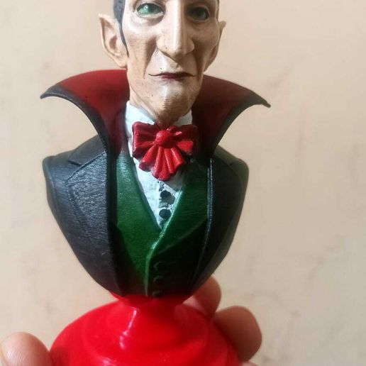 Dracula- Hallowen - 3D model önizlemesi