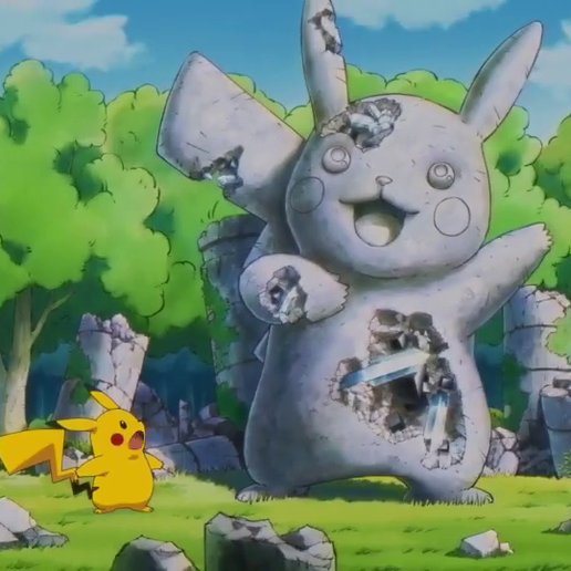 🗿 Daniel Arsham Style Pikachu sculpture - with crystals and