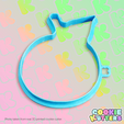 255_cutter.png BRIGHT RED CHERRY COOKIE CUTTER MOLD