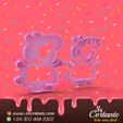 0605.jpg THEME PEPPA PIG COOKIE CUTTERS - COOKIE CUTTER