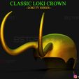 001.jpg Capacete clássico do Loki - Série de TV Loki - Modelo de impressão 3D da Marvel Comics