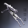 1076.png Maxim MG 08 Machine Gun #RoZ