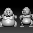 tty4645.jpg Kong vs Godzilla Chibi - 3D print