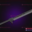 Kaiju_no_8_sword_3d_print_model_03.jpg Kaiju No.8 Soshiro Hoshina Sword - Anime Cosplay Weapon - Monster #8