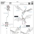 飛龍組裝圖解.jpg Fichier STL Dragon volant (automate)・Modèle à télécharger et à imprimer en 3D
