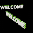 Welcome-Led-Glowing-board7.png Welcome 3D LED Board - Glowing your sign - Easy wiring hole